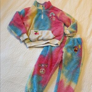 Lola + The Boys Colorful Tie-Dye Kids Matching Set